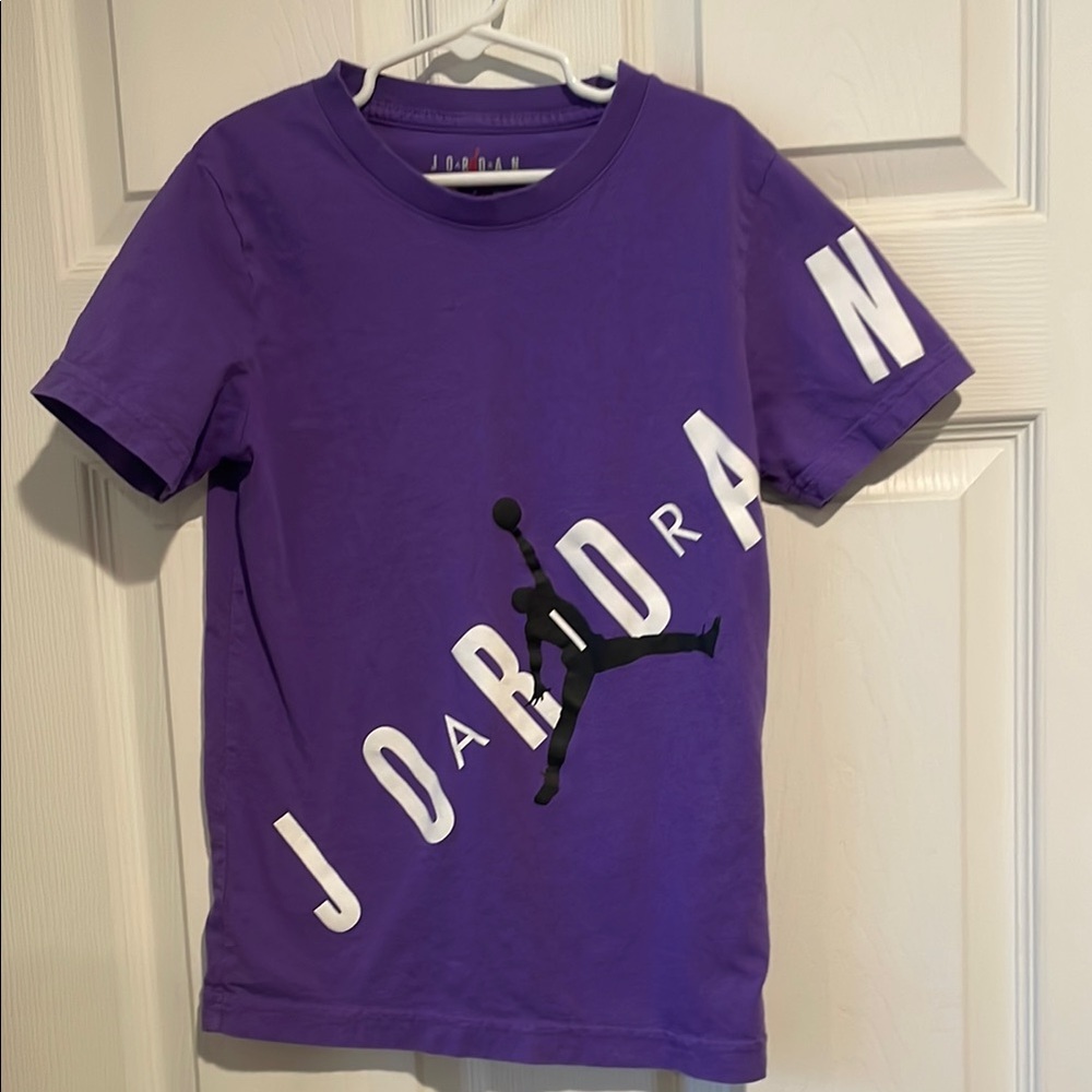 Jordan Kids Purple Graphic T-Shirt